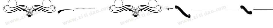 Old Ornaments字体转换